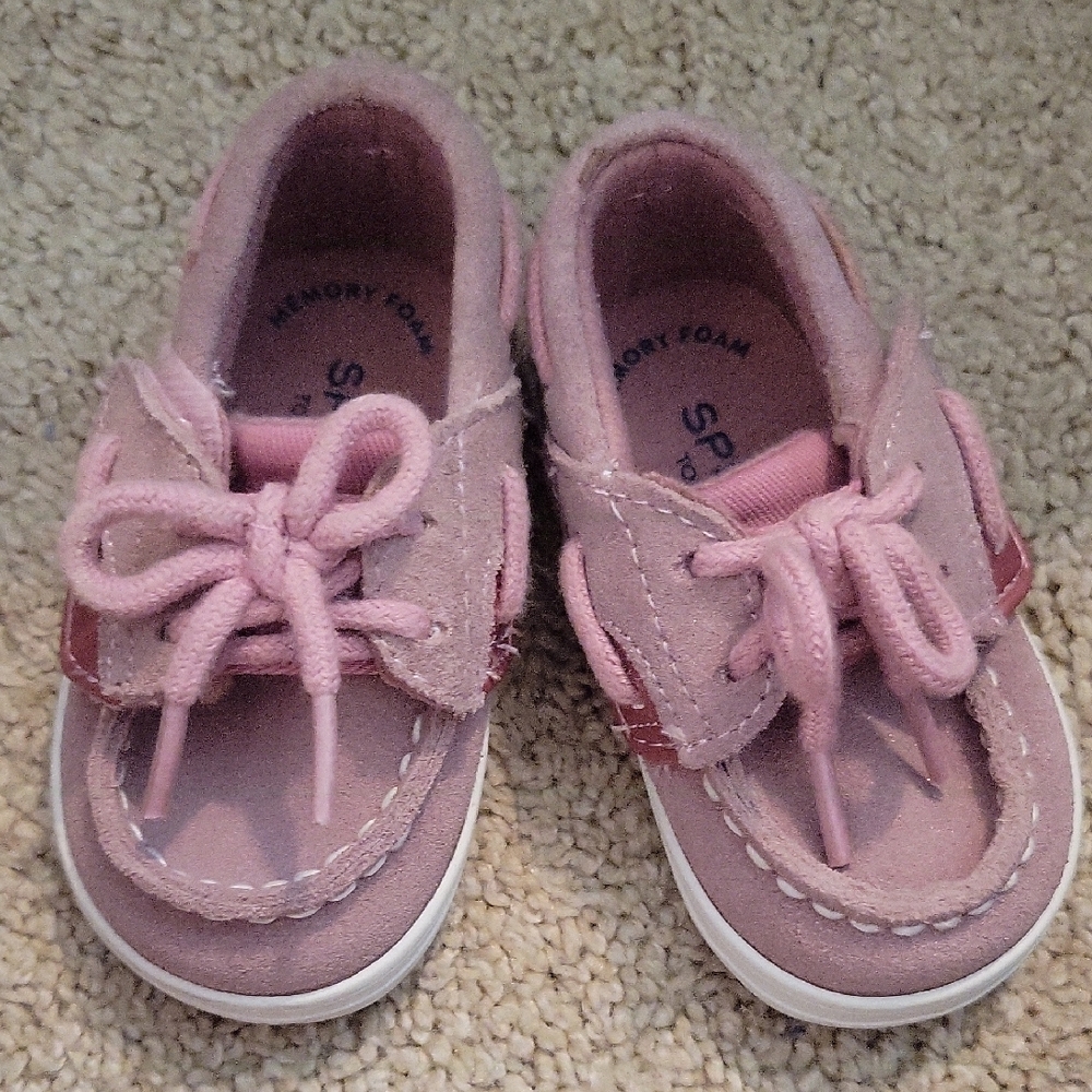 Kids Pink Memory Foam Shoes